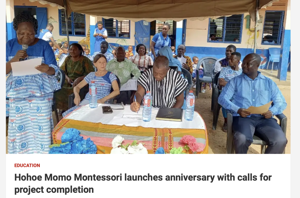 Zeitungsbericht über MOMO-Montessori Academy | Februar 2023